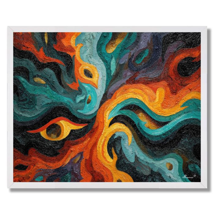SHARP SURFACE - FRAMED