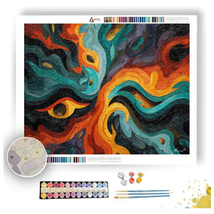 SHARP SURFACE - Paint by Numbers Full Kit