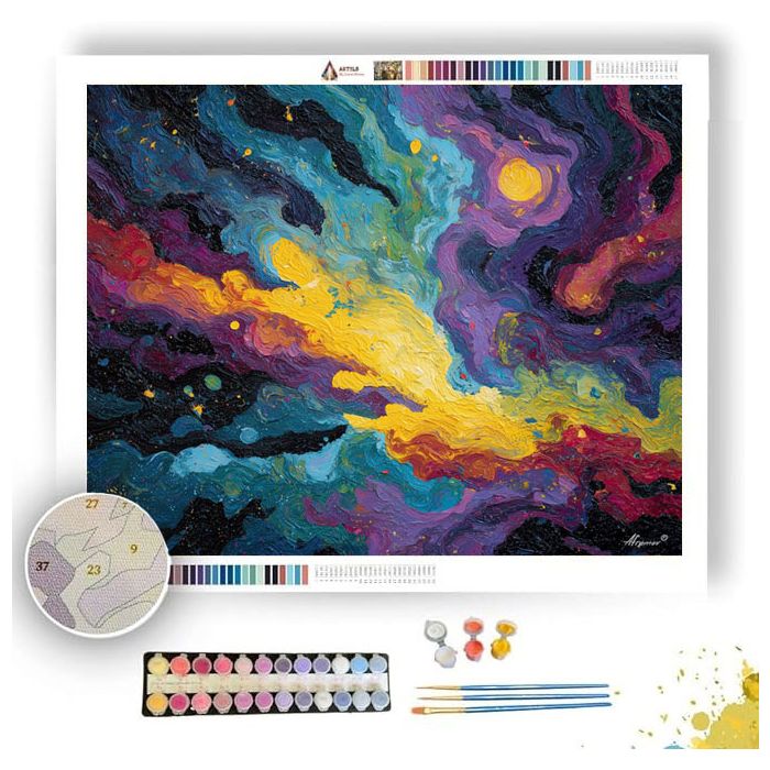 HIDDEN FIGURE - Paint by Numbers Full Kit