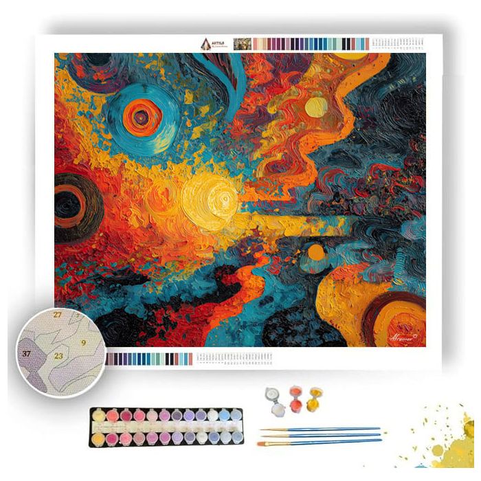 OPEN STRUCTURE - Paint by Numbers Full Kit