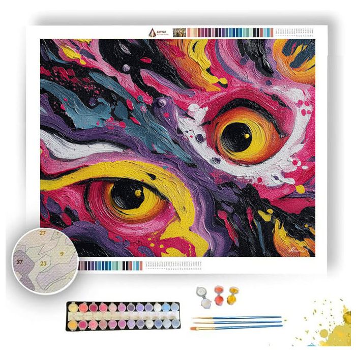 DYNAMIC STRUCTURE - Paint by Numbers Full Kit