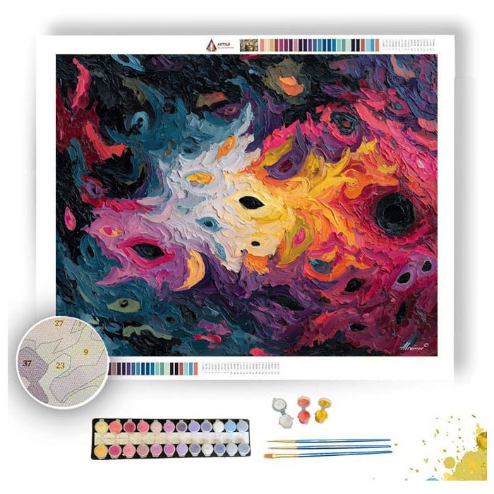 FLOATING STRUCTURE - Paint by Numbers Full Kit