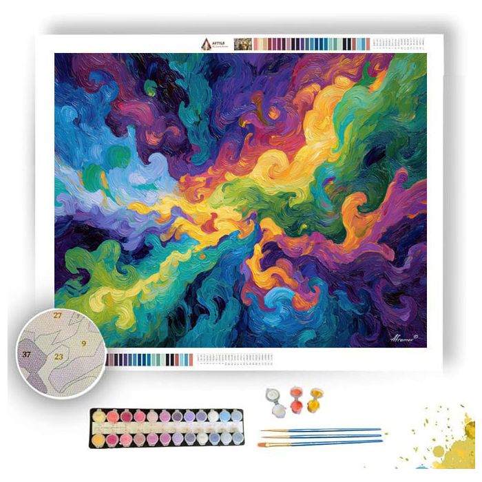 CLEAN STRUCTURE - Paint by Numbers Full Kit