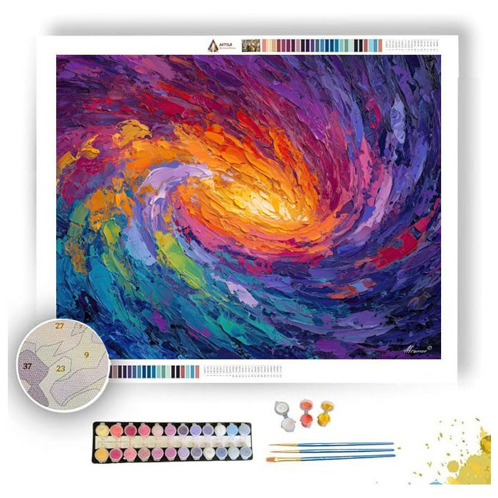 RISING STATE - Paint by Numbers Full Kit