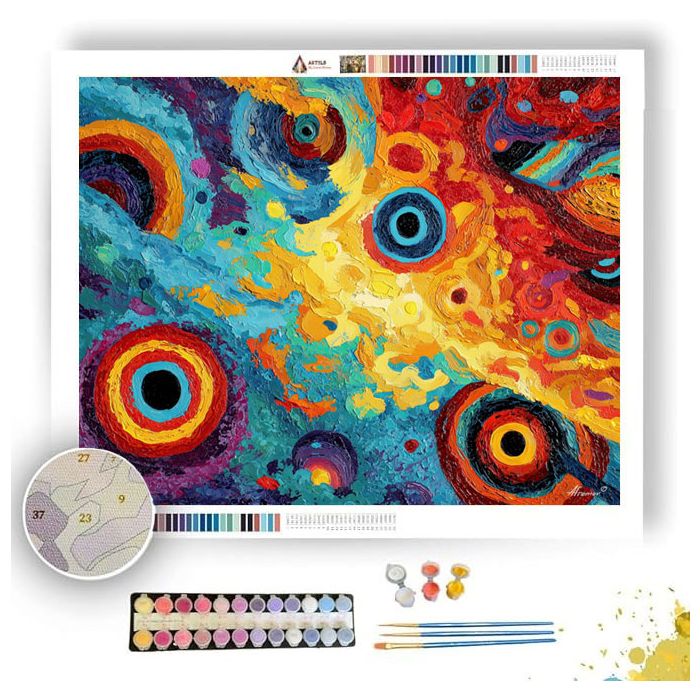 CLEAN MOTION - Paint by Numbers Full Kit
