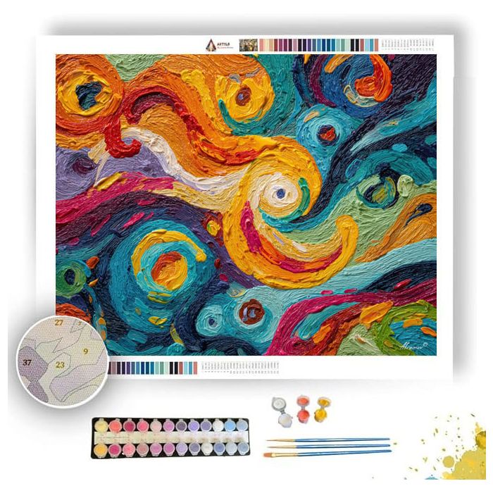 STILL MARK - Paint by Numbers Full Kit