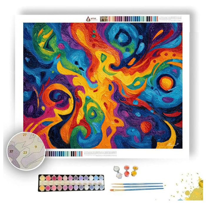 STILL LINE - Paint by Numbers Full Kit
