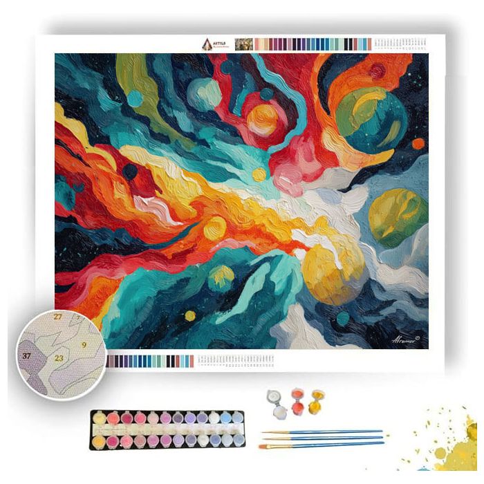 CLEAN SPACE - Paint by Numbers Full Kit