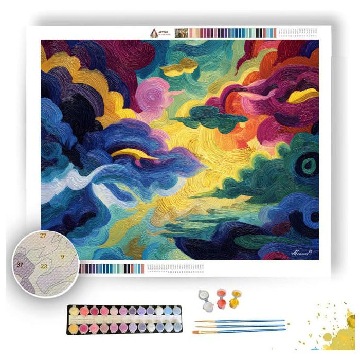 FLOATING STATE - Paint by Numbers Full Kit