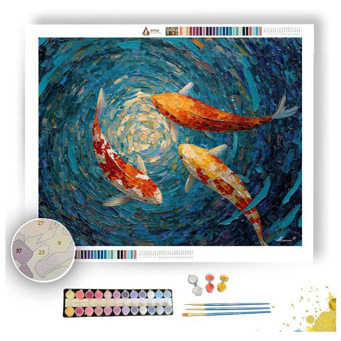 FREE SURFACE - Paint by Numbers Full Kit