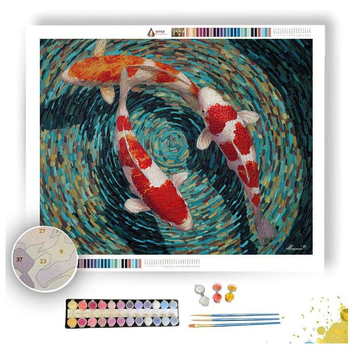 BROKEN SPACE - Paint by Numbers Full Kit