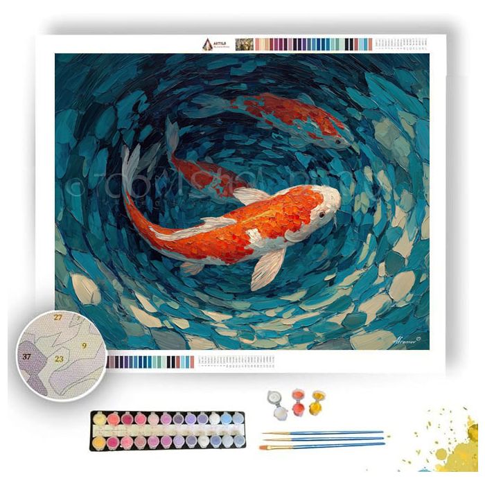 QUIET SPACE - Paint by Numbers Full Kit