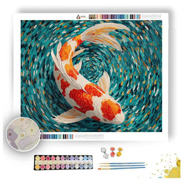 STILL FLOW - Paint by Numbers Full Kit