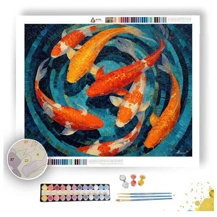 CLEAN BALANCE - Paint by Numbers Full Kit
