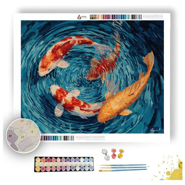 OPEN PATTERN - Paint by Numbers Full Kit