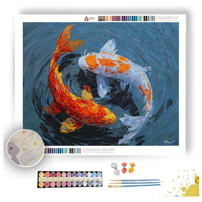 DYNAMIC BALANCE - Paint by Numbers Full Kit