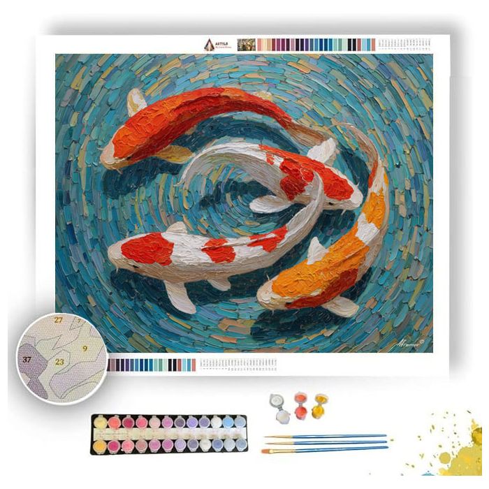 BRIGHT STRUCTURE - Paint by Numbers Full Kit