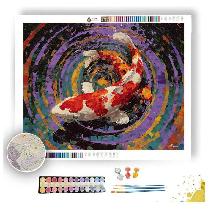 MODERN FIELD - Paint by Numbers Full Kit