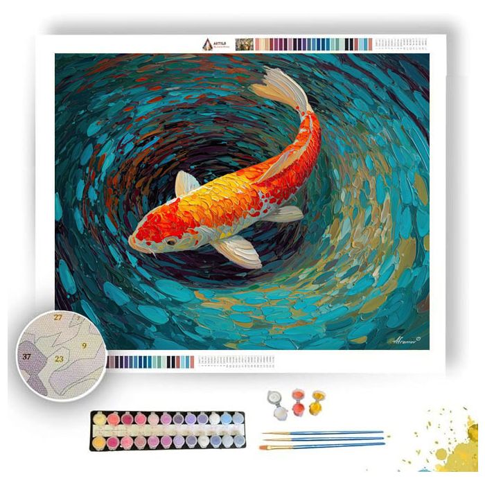 RISING FIGURE - Paint by Numbers Full Kit