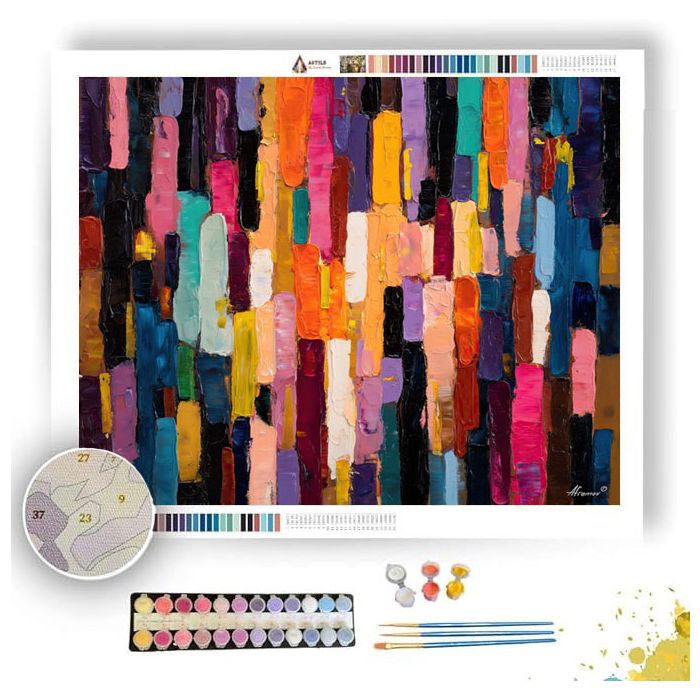 QUIET LINE - Paint by Numbers Full Kit