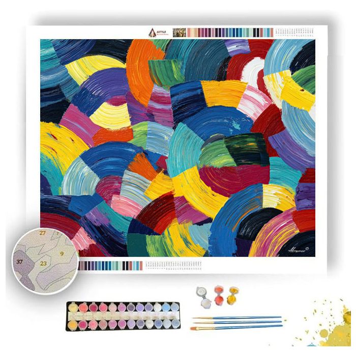 OPEN FIELD - Paint by Numbers Full Kit