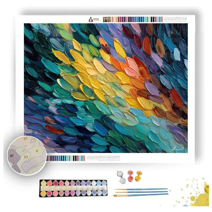 CALM MOTION - Paint by Numbers Full Kit