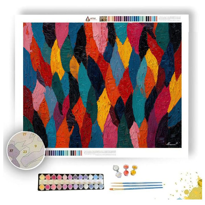 SILENT SPACE - Paint by Numbers Full Kit