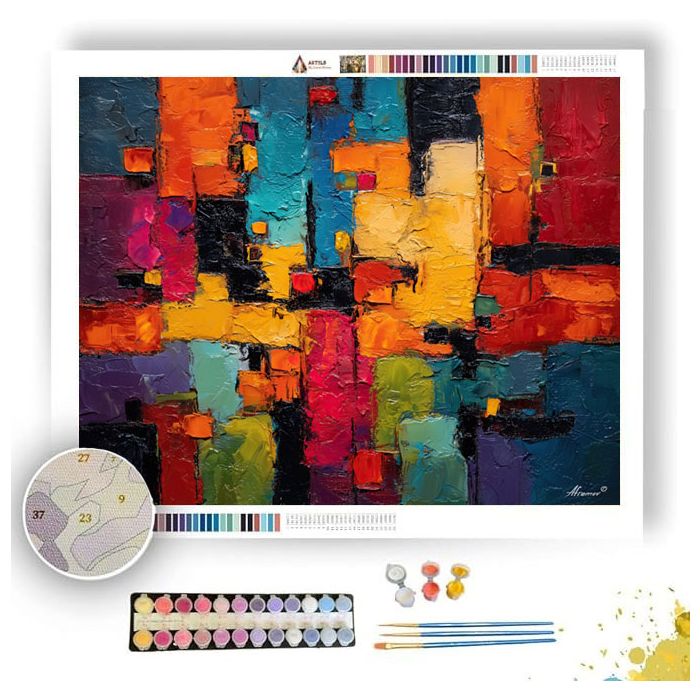 SHARP BALANCE - Paint by Numbers Full Kit