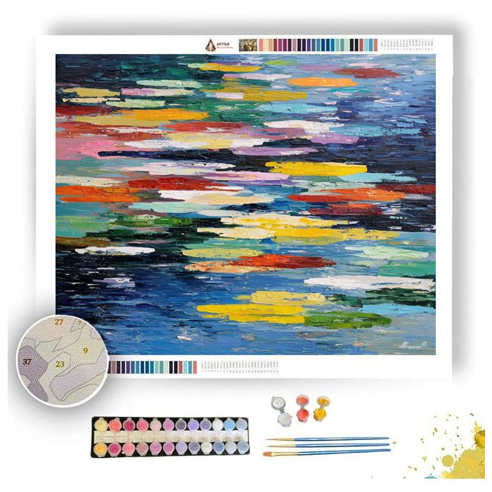 FLOATING SURFACE - Paint by Numbers Full Kit