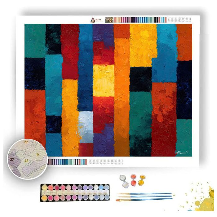 RISING MARK - Paint by Numbers Full Kit