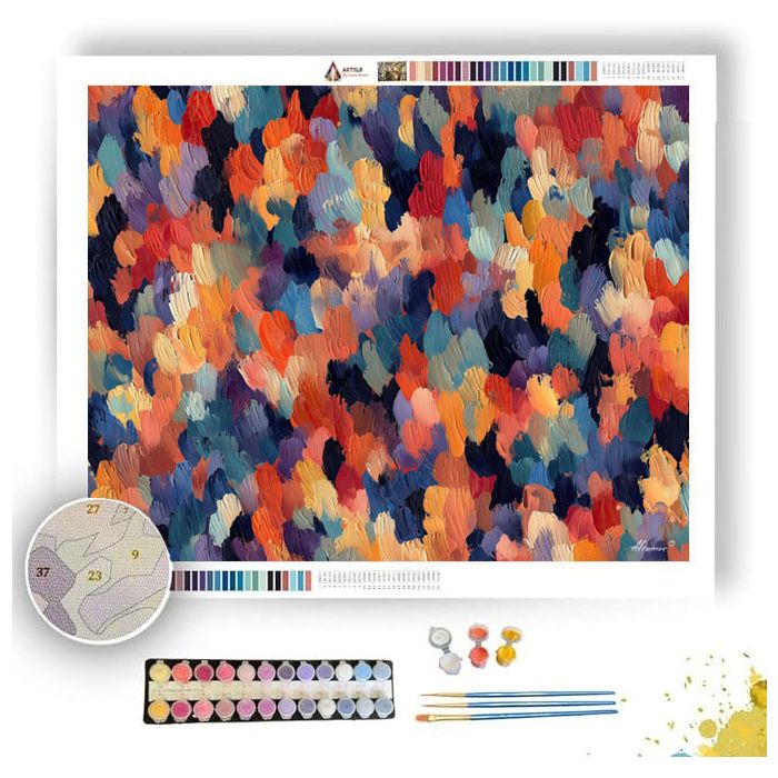 SOFT PATTERN - Paint by Numbers Full Kit