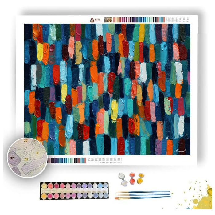 FREE FIELD - Paint by Numbers Full Kit