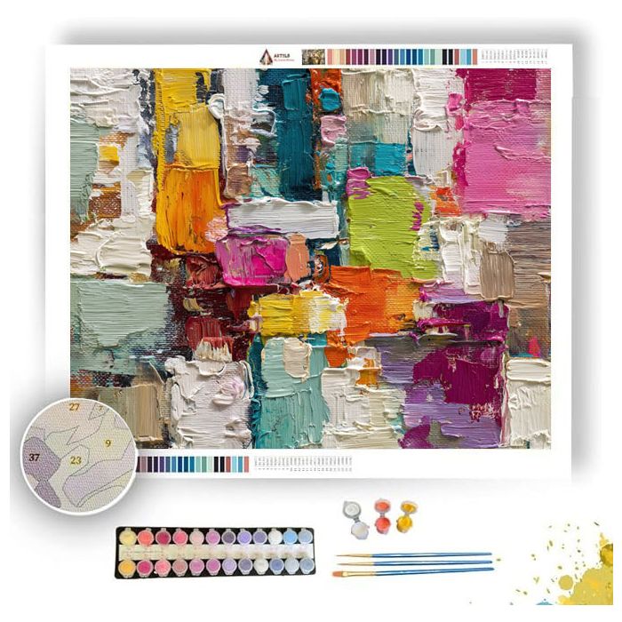 CLEAN SHAPE - Paint by Numbers Full Kit