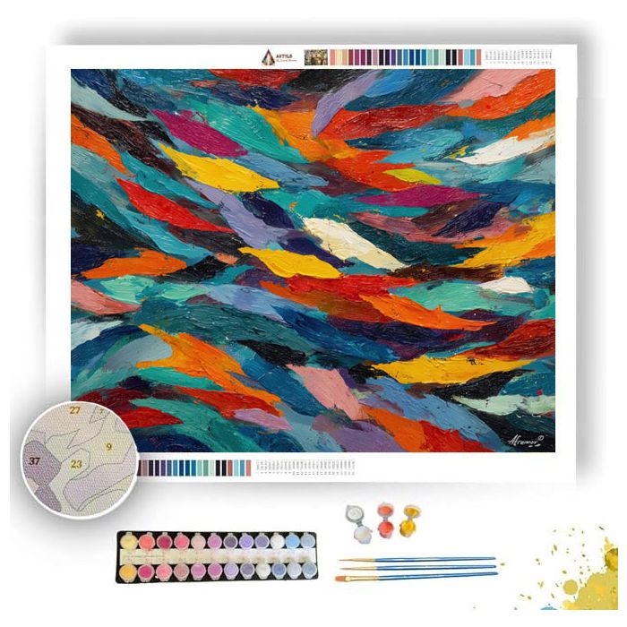 WILD FRAME - Paint by Numbers Full Kit