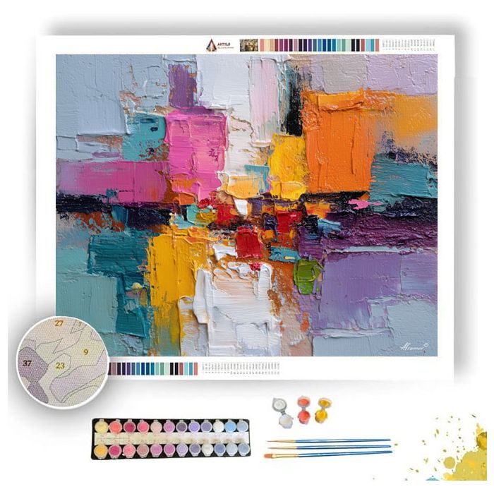 SOFT SPACE - Paint by Numbers Full Kit