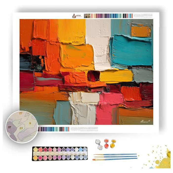 BROKEN EDGE - Paint by Numbers Full Kit
