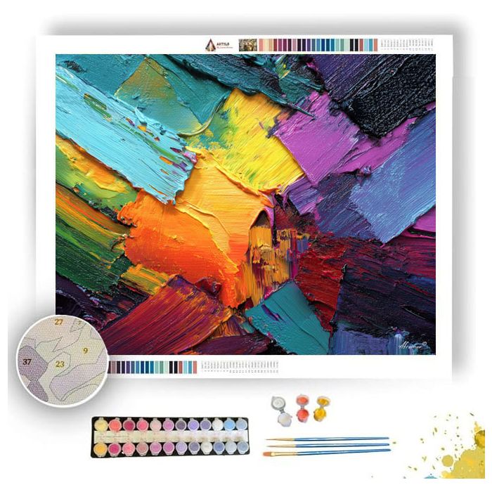 SILENT STATE - Paint by Numbers Full Kit