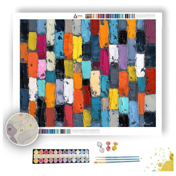 MODERN MARK - Paint by Numbers Full Kit