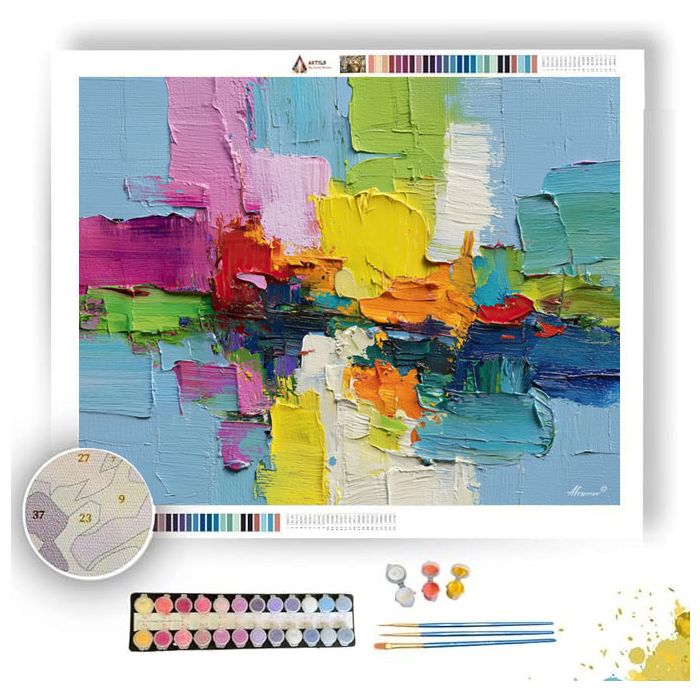 OPEN SHAPE - Paint by Numbers Full Kit