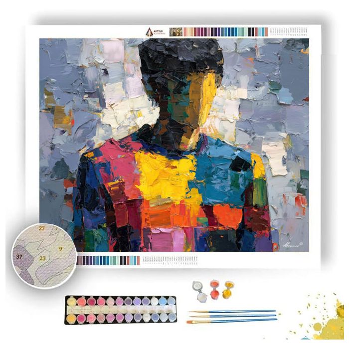 CALM FIGURE - Paint by Numbers Full Kit