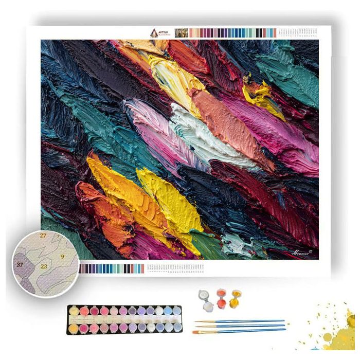WILD PATTERN - Paint by Numbers Full Kit