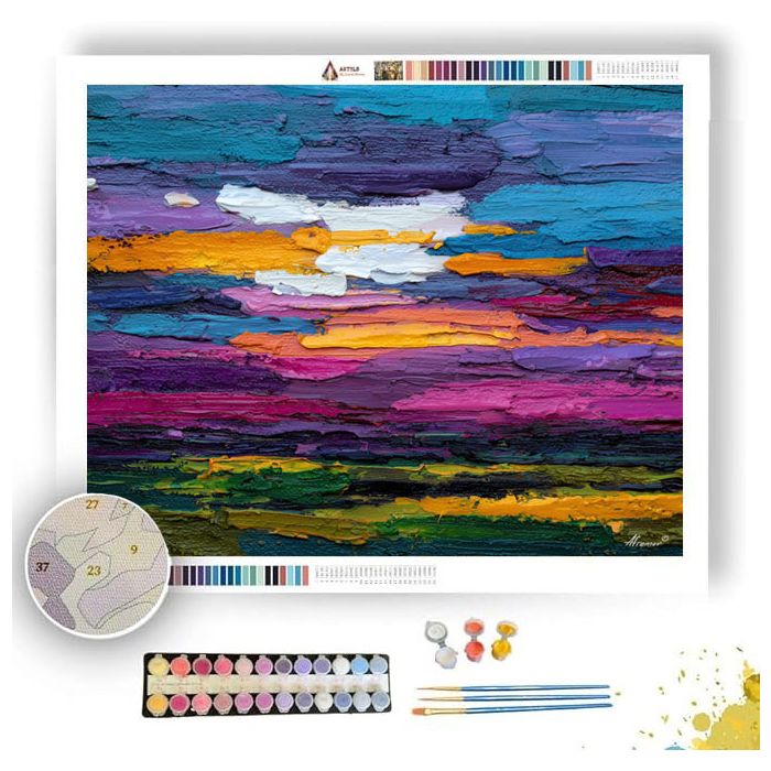 BRIGHT FIELD - Paint by Numbers Full Kit