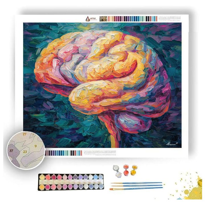 QUIET FLOW - Paint by Numbers Full Kit