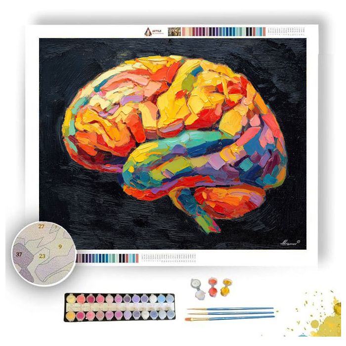 SHARP FORM - Paint by Numbers Full Kit