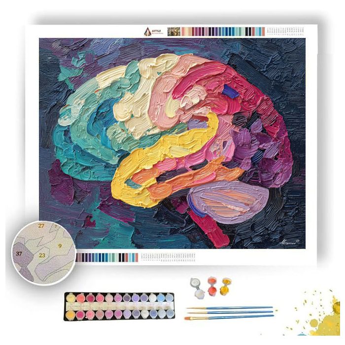 HIDDEN PATTERN - Paint by Numbers Full Kit