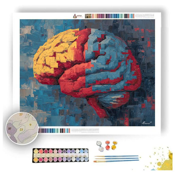 ANCIENT SURFACE - Paint by Numbers Full Kit