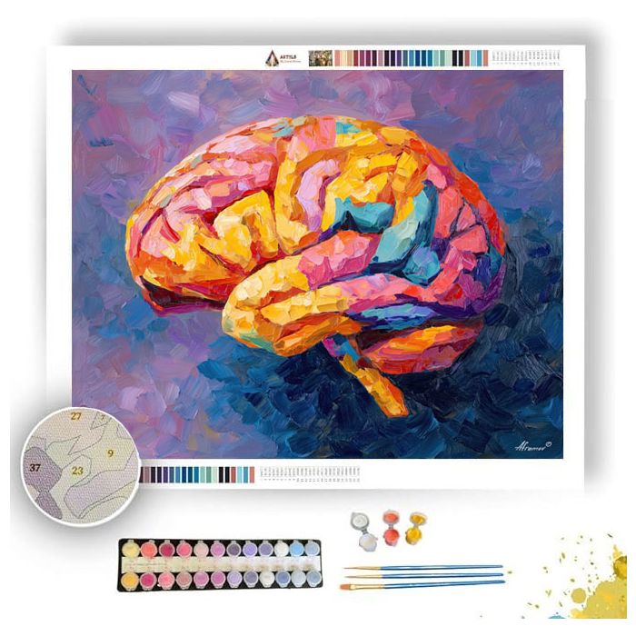 CLEAN MARK - Paint by Numbers Full Kit