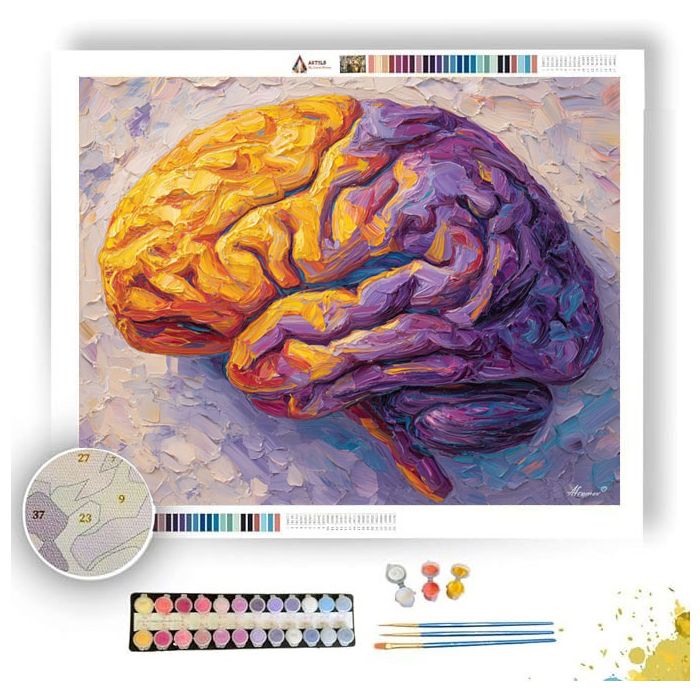 FLOATING SPACE - Paint by Numbers Full Kit