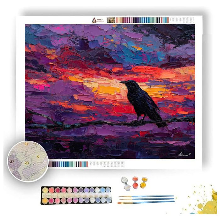 QUIET BALANCE - Paint by Numbers Full Kit