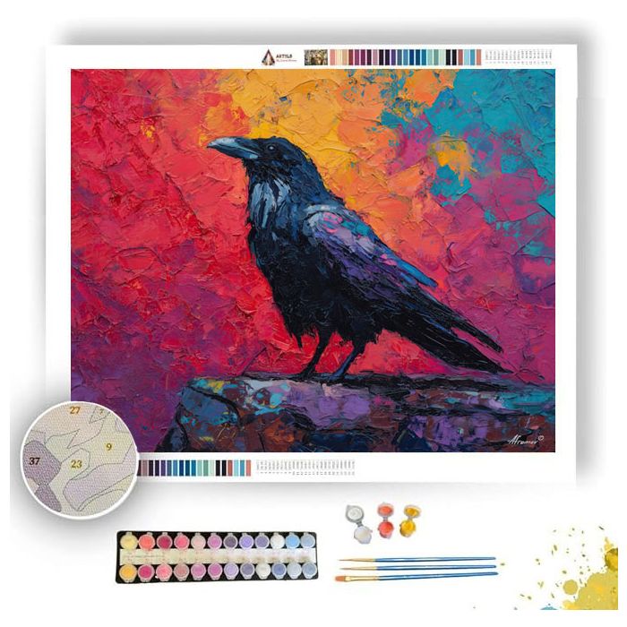 SILENT EDGE - Paint by Numbers Full Kit